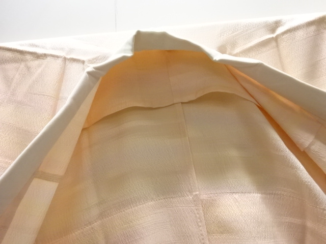  未使用品　変わり横段織出し暈し単衣長襦袢